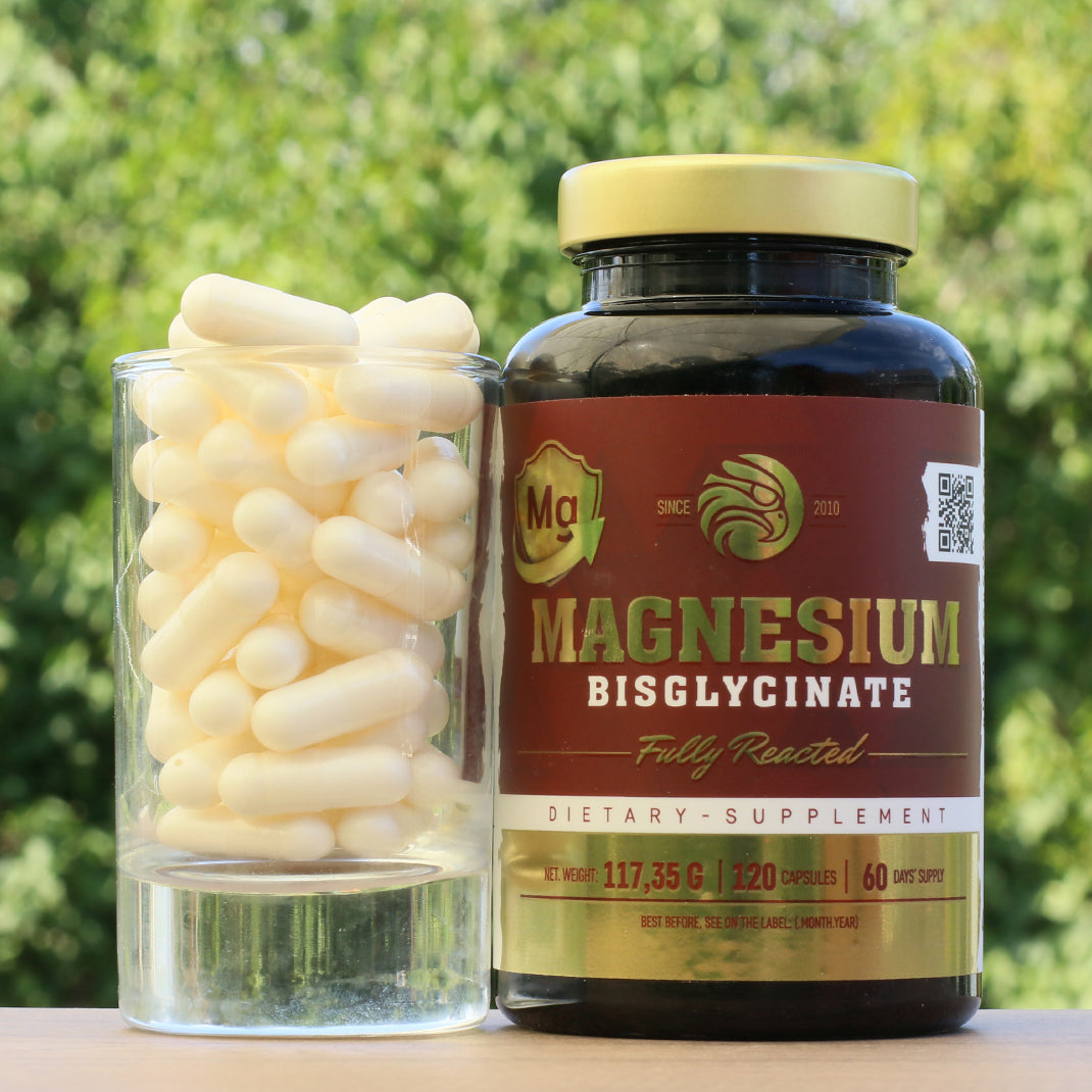 Mannavita MAGNEZIU Bisglicinat complet reacționat • 120 buc.