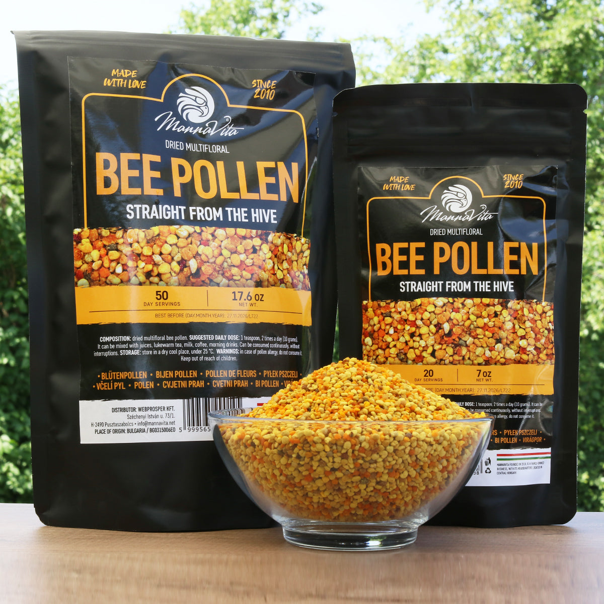 Polen uscat poliflor Mannavita • 500 g
