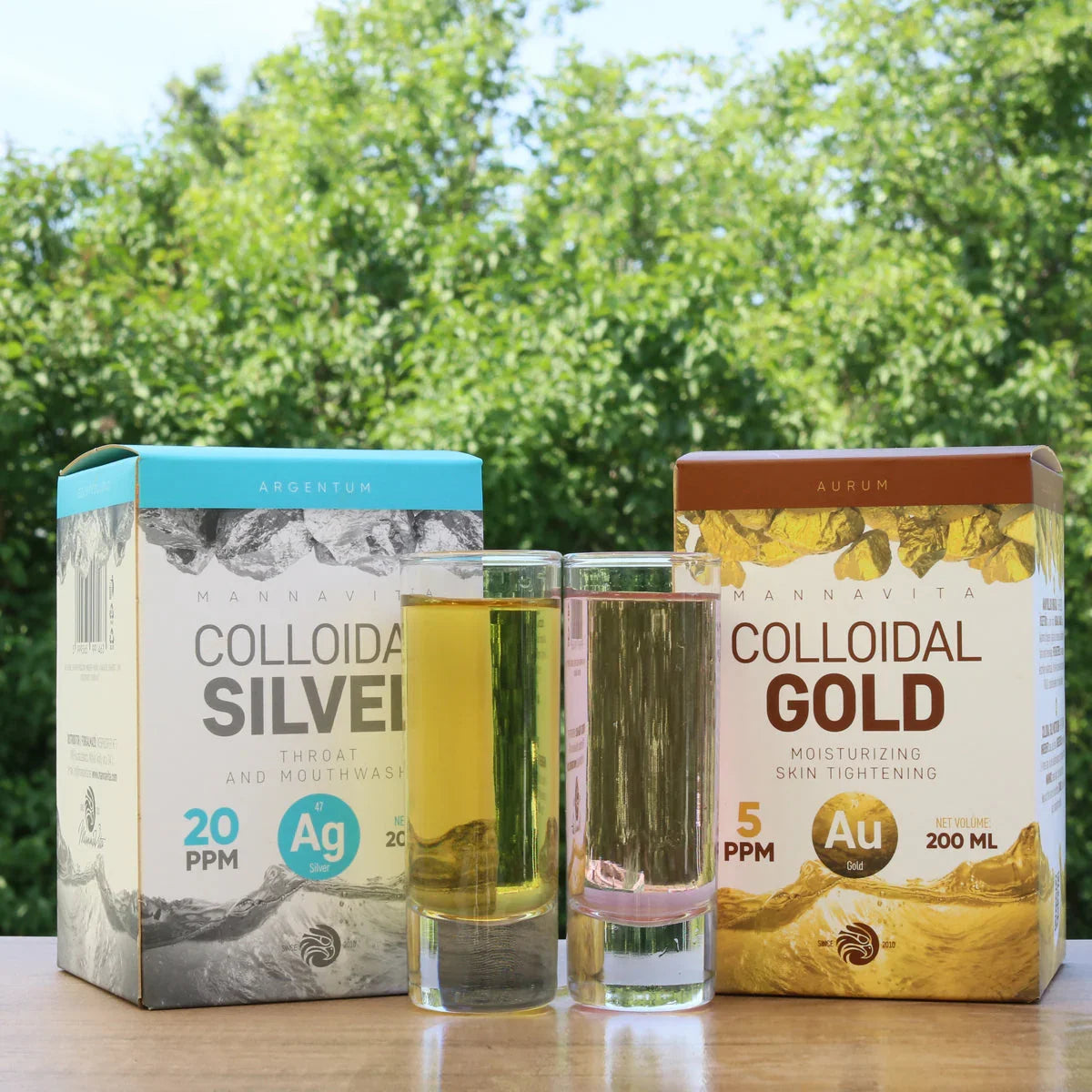 Mannavita Colloidal Silver 20 PPM • 200 ml - Mannavita