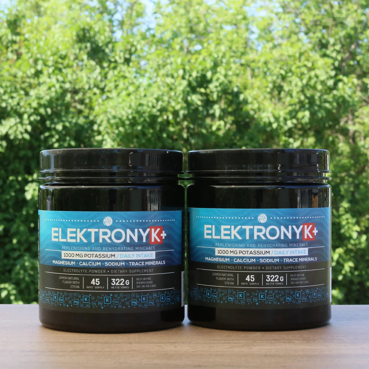 ElektronyK+ electrolyte powder with 1000 mg potassium • 322g - Mannavita