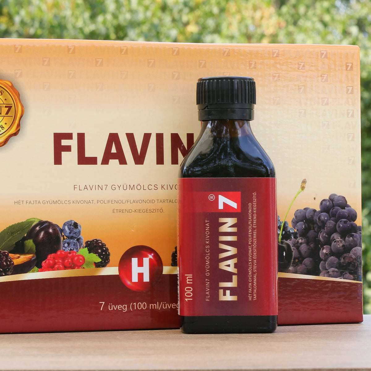 FLAVIN7 Complex de bioflavonoide • 7 x 100 ml