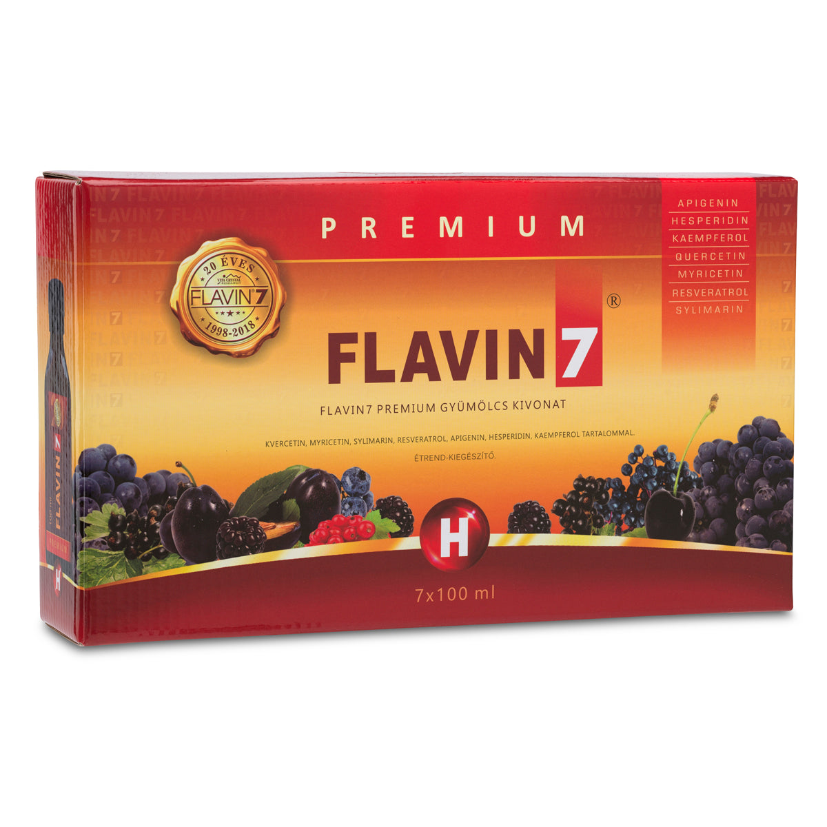 Flavin7 Premium complex de bioflavonoide • 7 x 100 ml