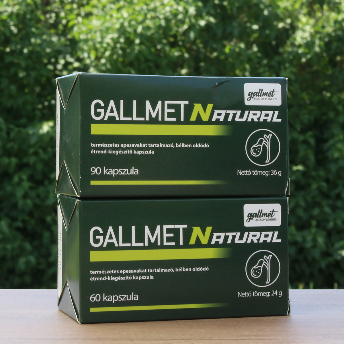 Gallmet Natural capsule cu acizi biliari • 90 buc.
