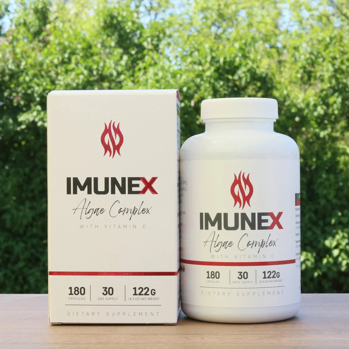 IMUNEX algae complex • with 5 algae • 180 capsules - Mannavita