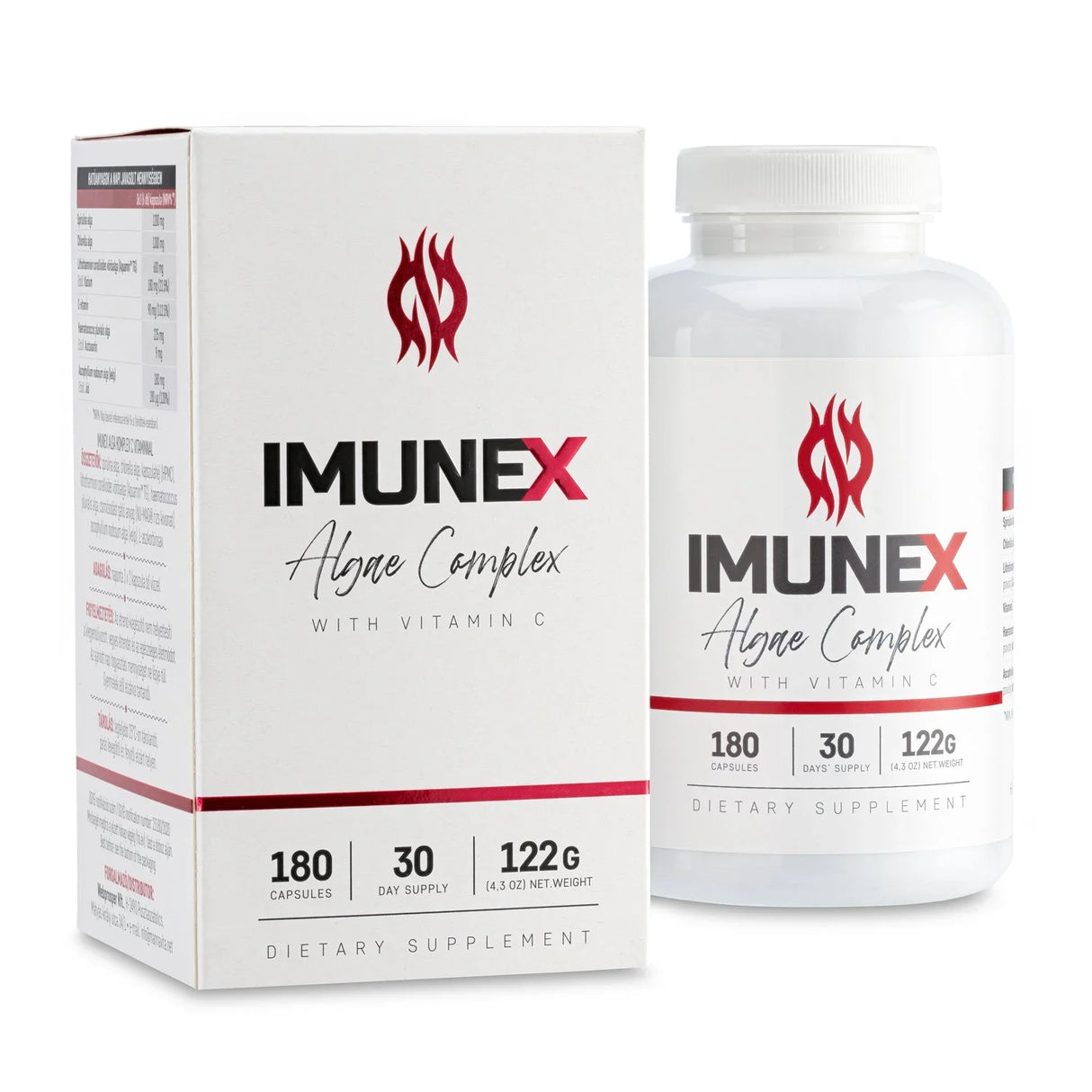 IMUNEX algae complex • with 5 algae • 180 capsules - Mannavita