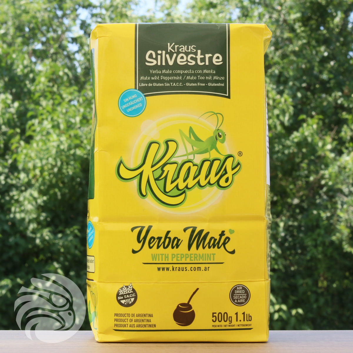 Ceai yerba mate Kraus • Silvestre, MENTĂ • 500 g