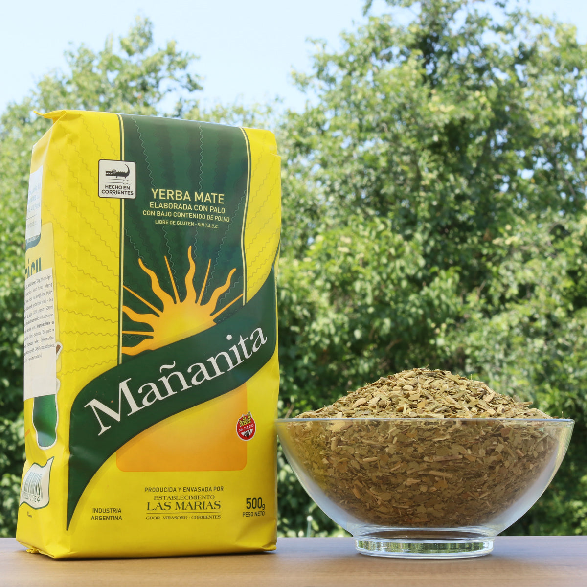 Mañanita ceai yerba mate • Preparat cu tulpini • 500 g