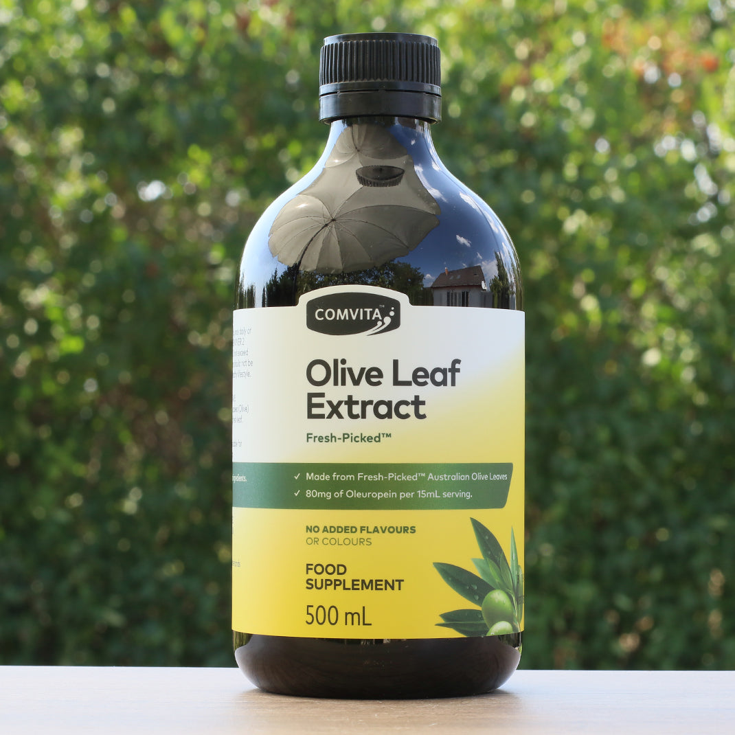 Extract lichid din frunze de măslin Comvita • 500 ml