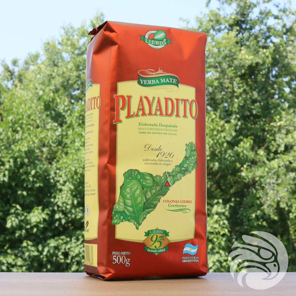 Yerba mate Playadito • Elaborada DESPALADA • 500 g