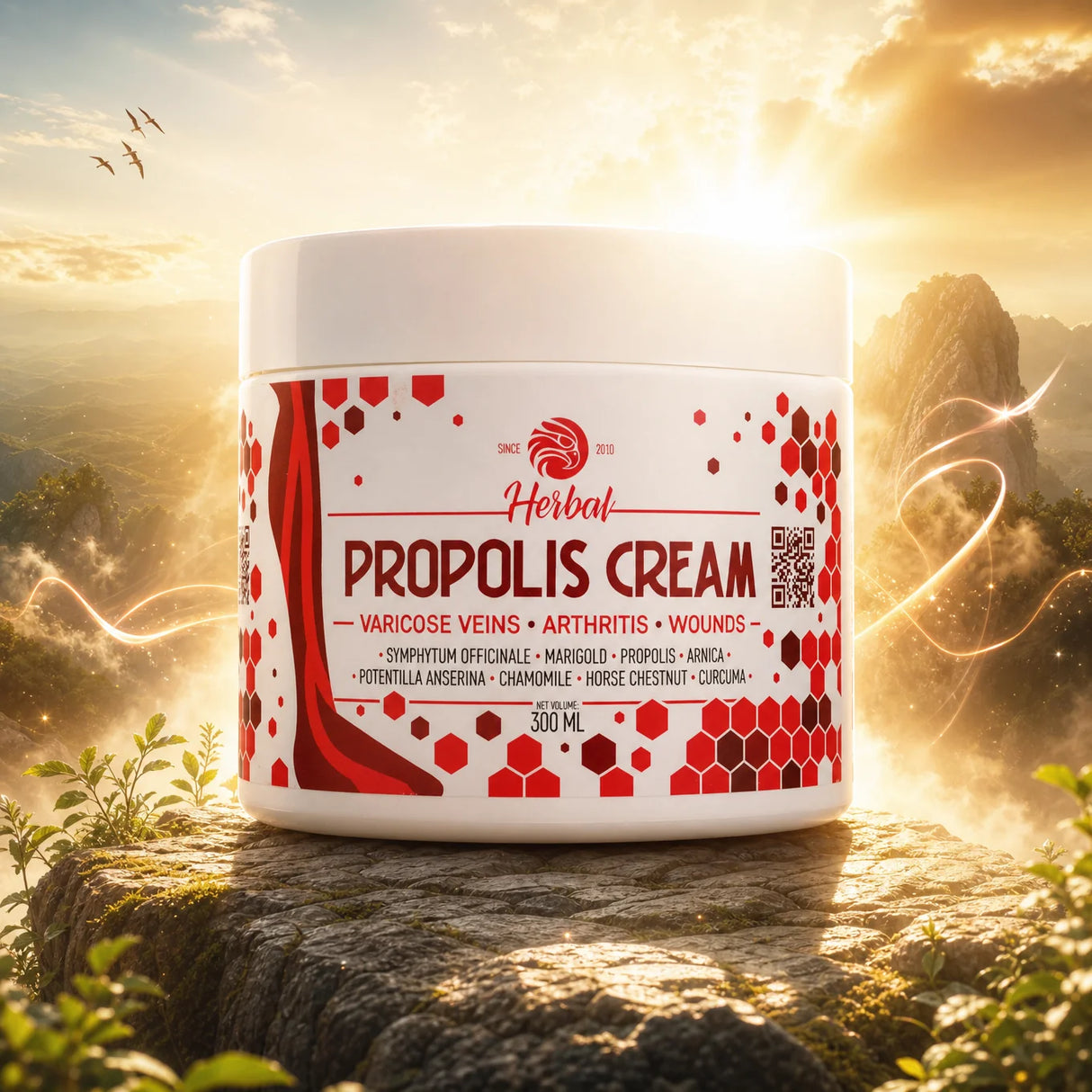 Mannavita • Cremă cu Propolis și Plante • 300 ml