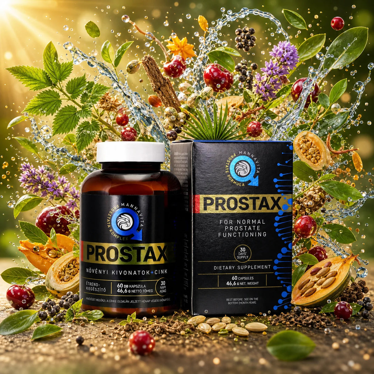 PROSTAX complex pentru prostată • 60 capsule