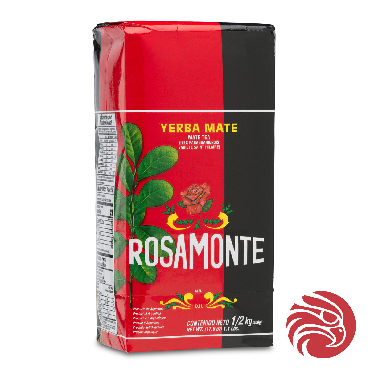 Ceai yerba mate Rosamonte • Elaborat cu codițe • 500 g