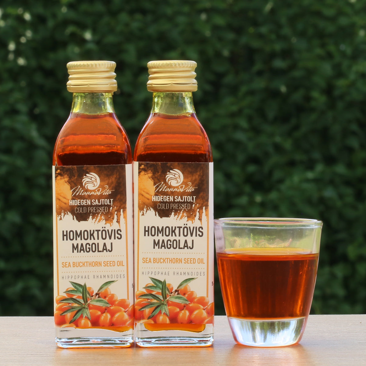 Mannavita ulei de semințe de cătină presat la rece din Ungaria • 40 ml