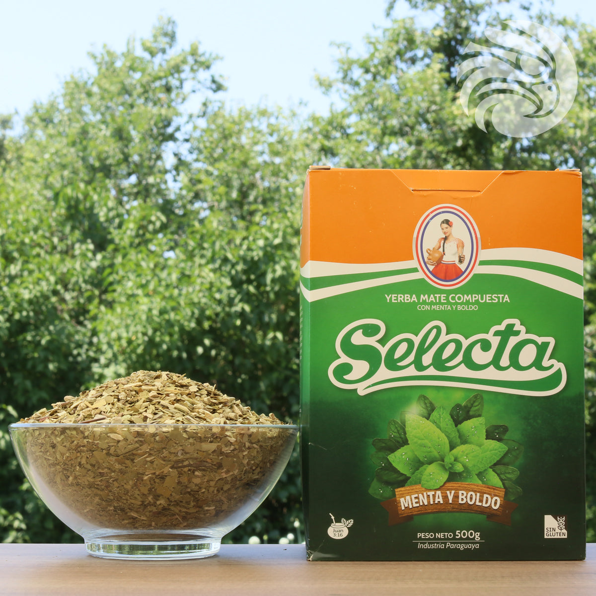 Ceai yerba mate Selecta • Boldo + Mentă • 500 g