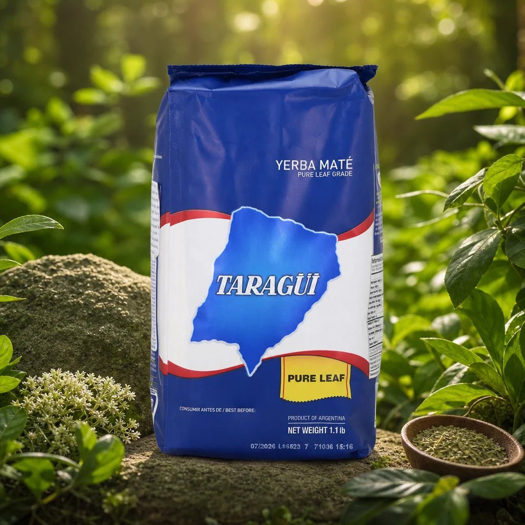 Ceai yerba mate Taragüi • Frunză pură – sin palo • 500 g