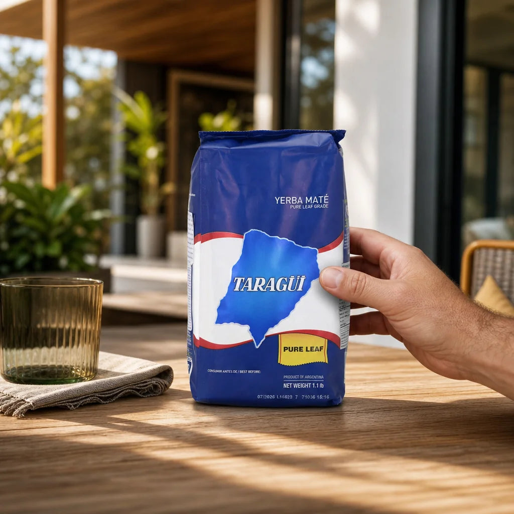 Ceai yerba mate Taragüi • Frunză pură – sin palo • 500 g