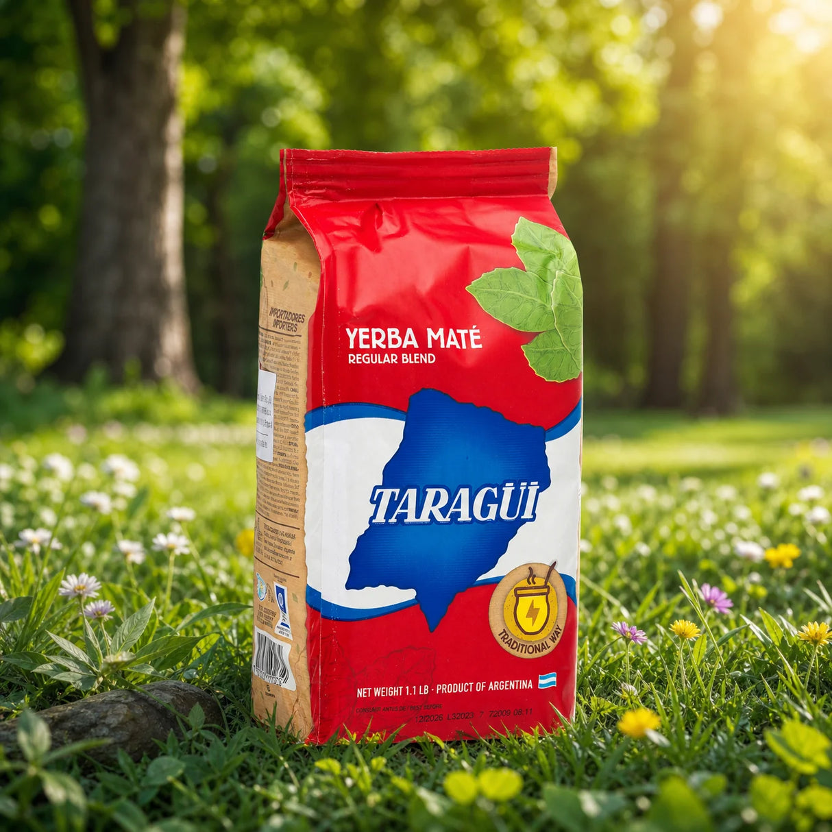Ceai yerba mate Taragüi • Elaborada cu codițe • 500 g