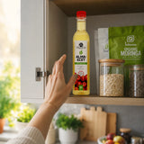 Mannavita Oțet de Mere nefiltrat, cu Dublă Fermentație • 500 ml