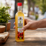 Mannavita Oțet de Mere nefiltrat, cu Dublă Fermentație • 500 ml