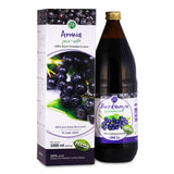Mannavita suc pur de ARONIA 100%, proaspăt presat • 1000 ml