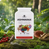 Ashwarax pentru ameliorarea Anxietății, Panicii și Insomniei • 90 capsule