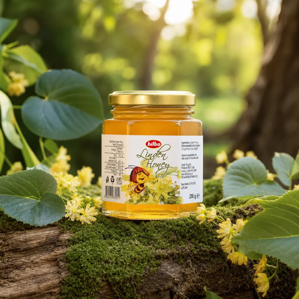 Miere crudă de tei Bilbo • 250 g
