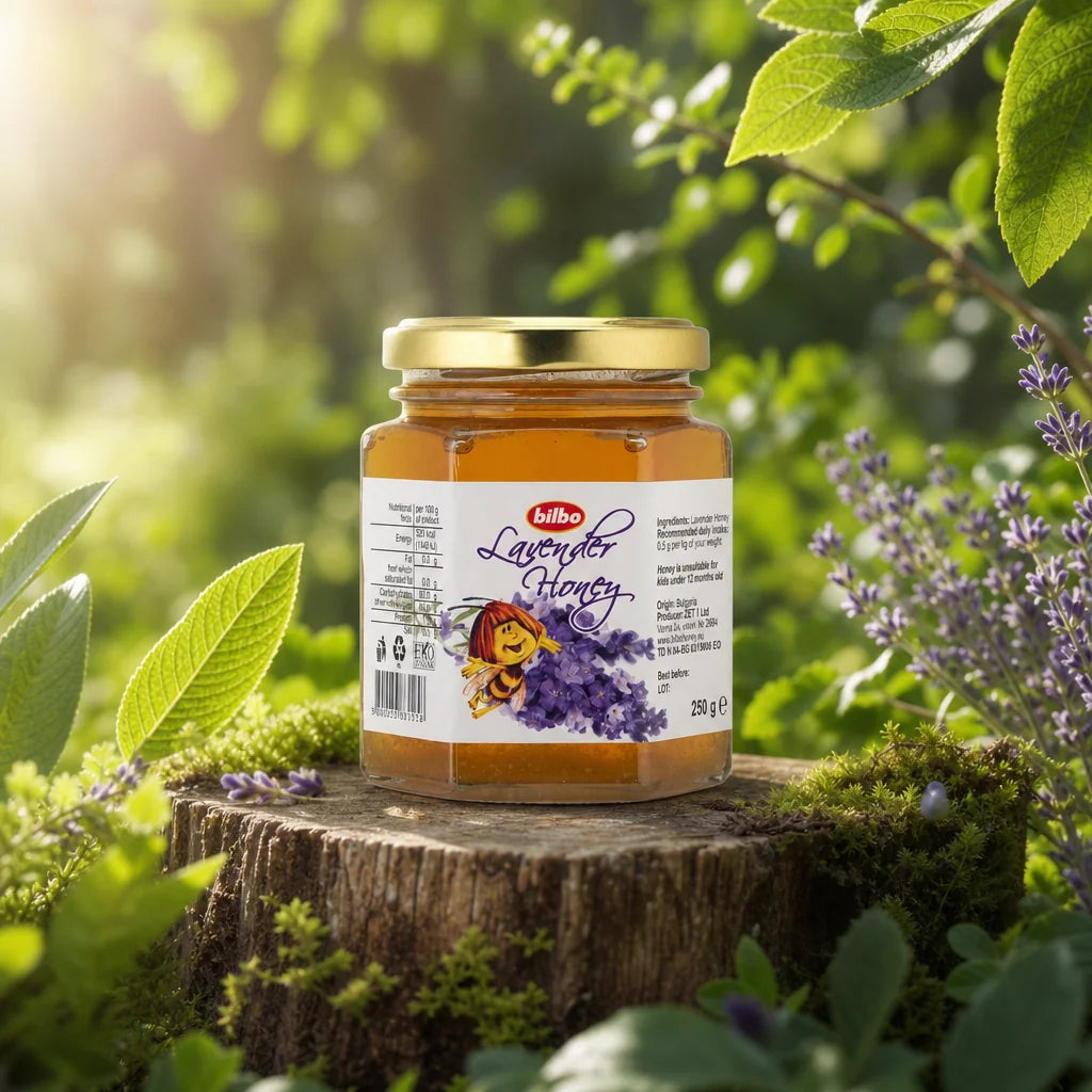 Bilbo miere de lavandă crudă • 250 g