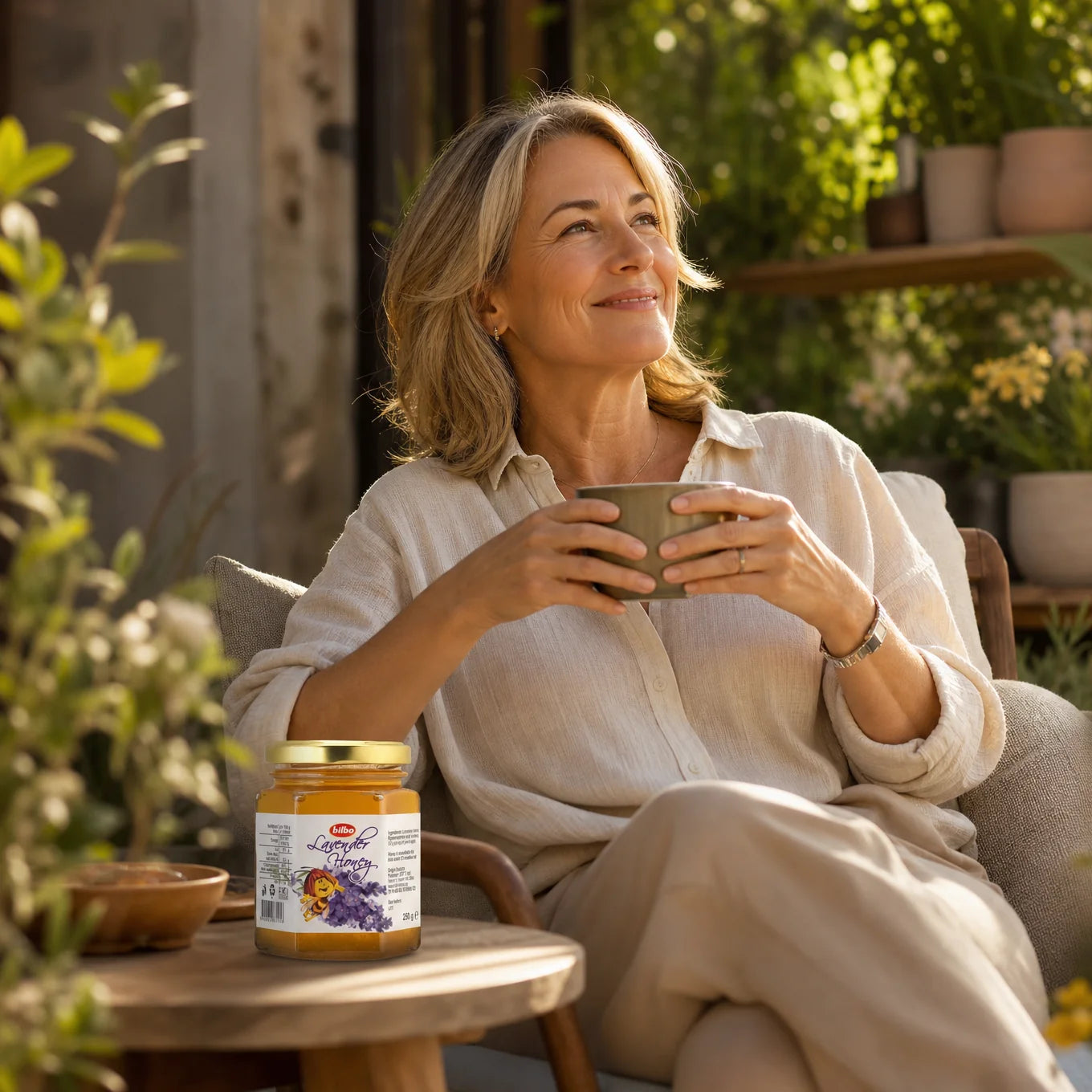 Bilbo miere crudă de trandafir • 230 g