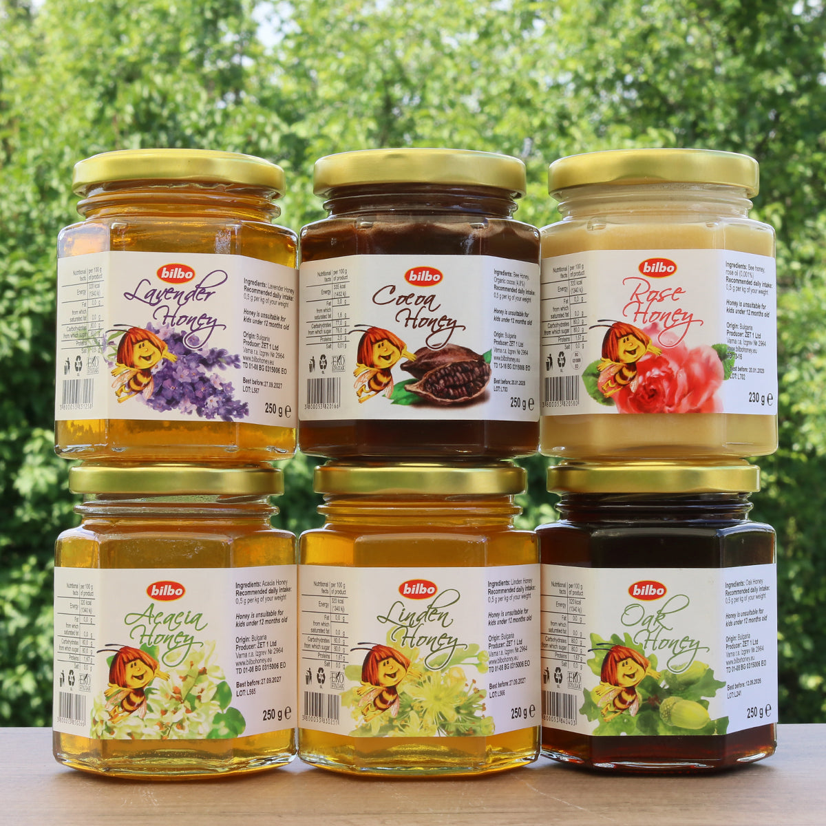 Bilbo miere albă crudă • 230 g