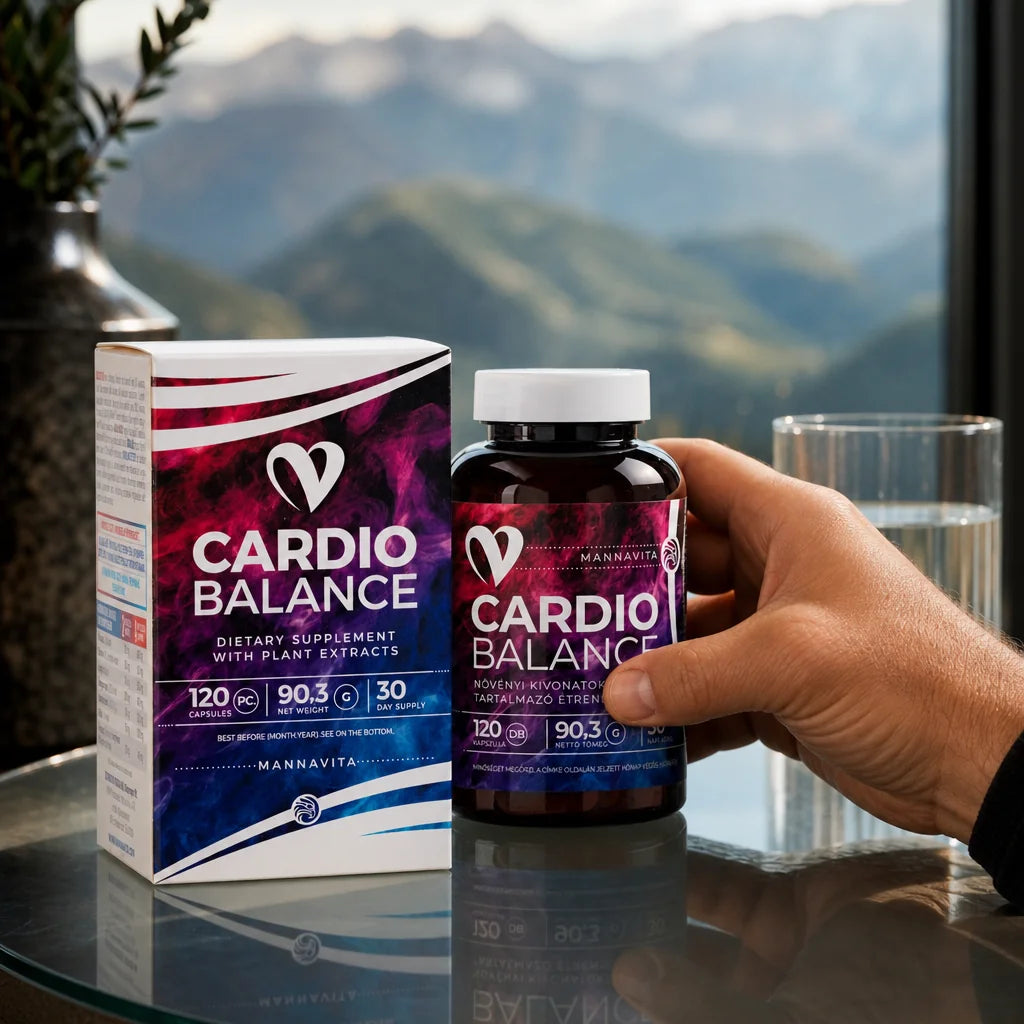 CARDIO Balance complex pentru tensiunea arterială • 120 capsule