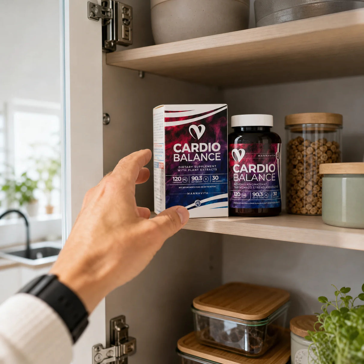 CARDIO Balance complex pentru tensiunea arterială • 120 capsule