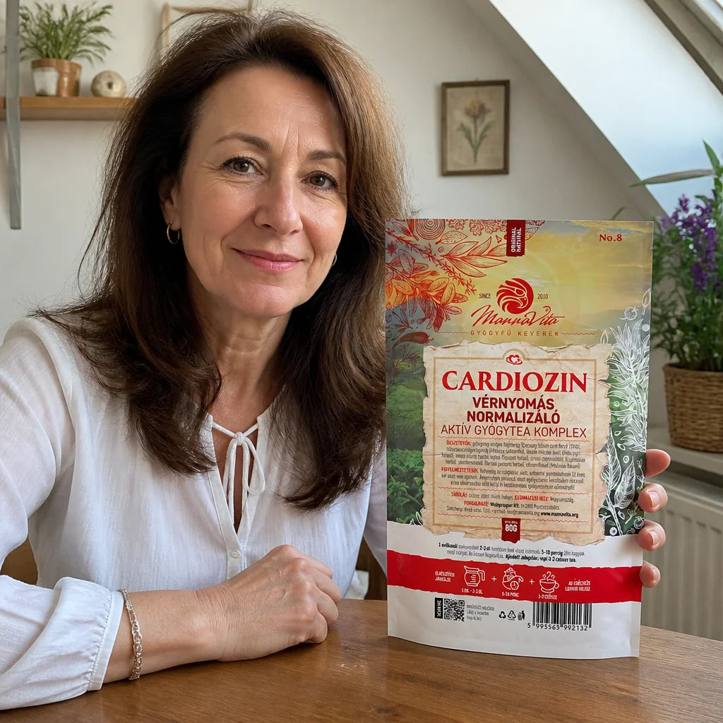 CARDIOZIN amestec activ de ceai din plante pentru normalizarea tensiunii arteriale • 80g