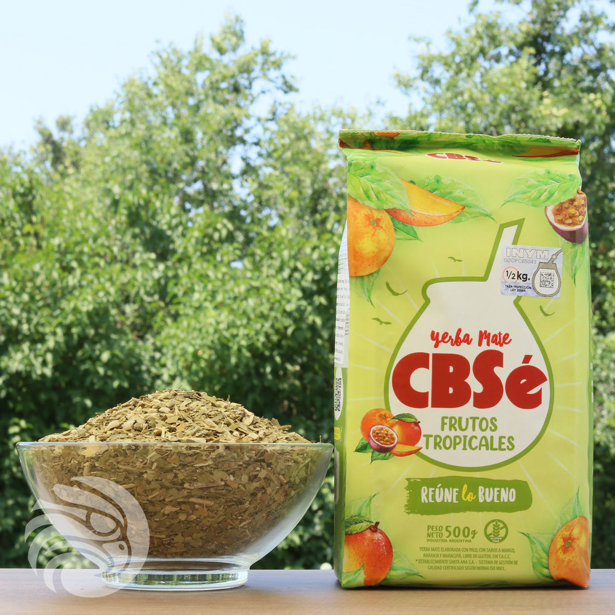 Ceai yerba mate CBSé • Fructe tropicale • 500 g
