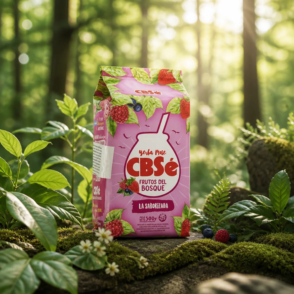 CBSé ceai de yerba mate • Fructe de pădure • 500 g