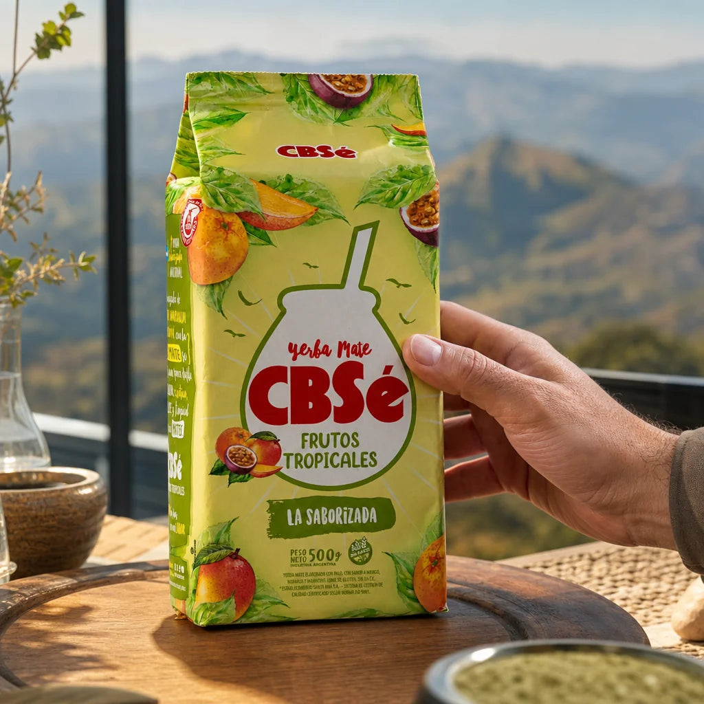CBSé ceai de yerba mate • Fructe de pădure • 500 g