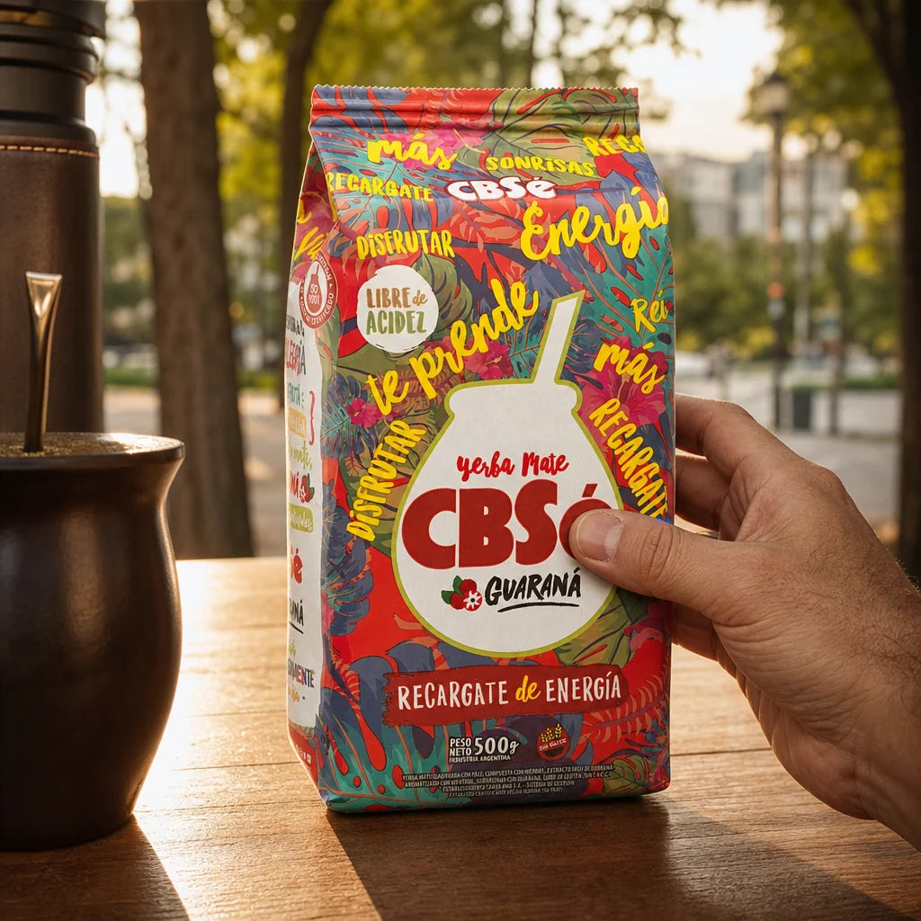 CBSé ceai de yerba mate • Fructe de pădure • 500 g