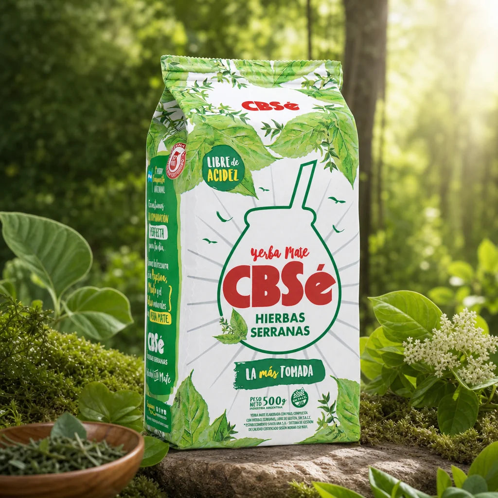CBSé ceai de yerba mate • Fructe de pădure • 500 g