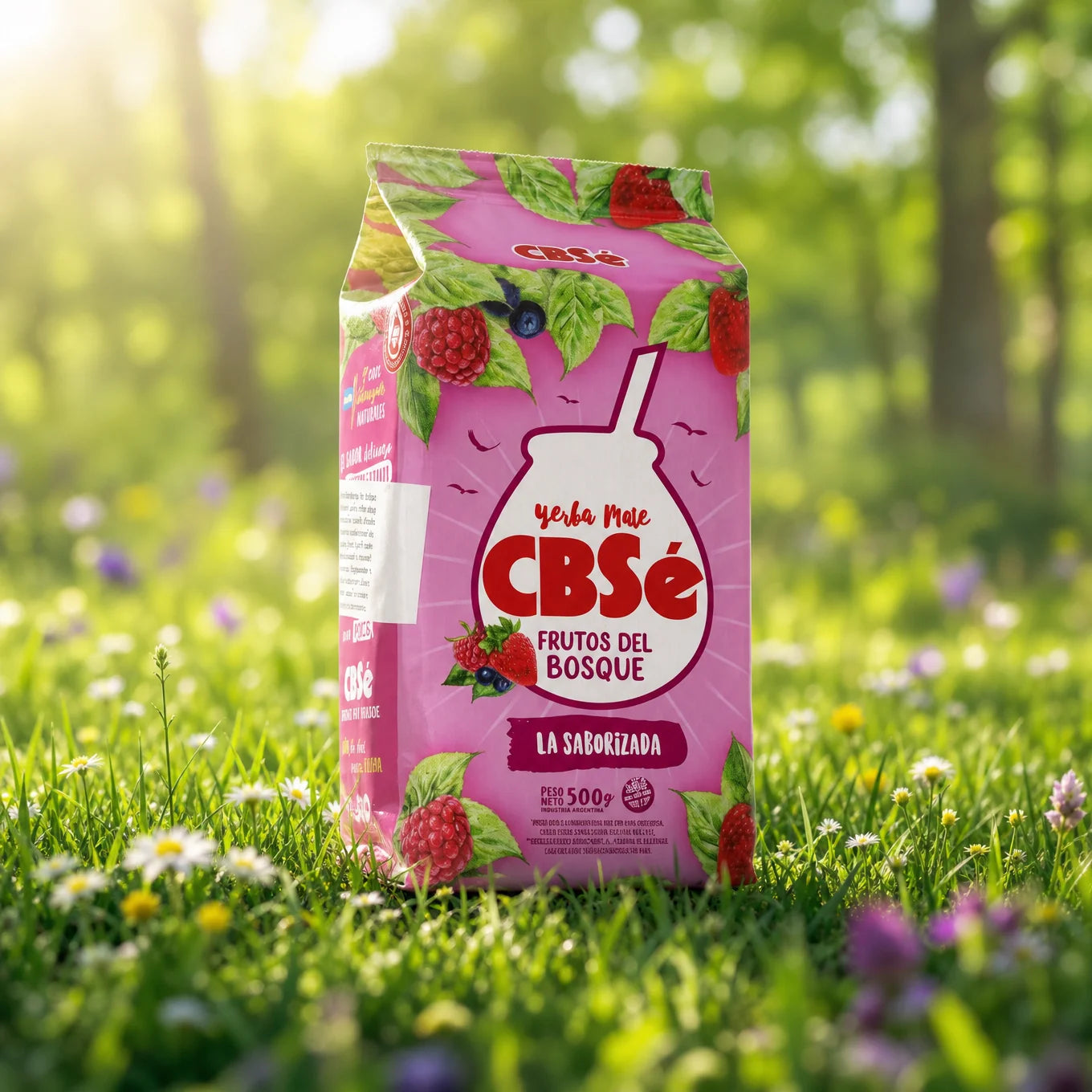 CBSé ceai de yerba mate • Fructe de pădure • 500 g