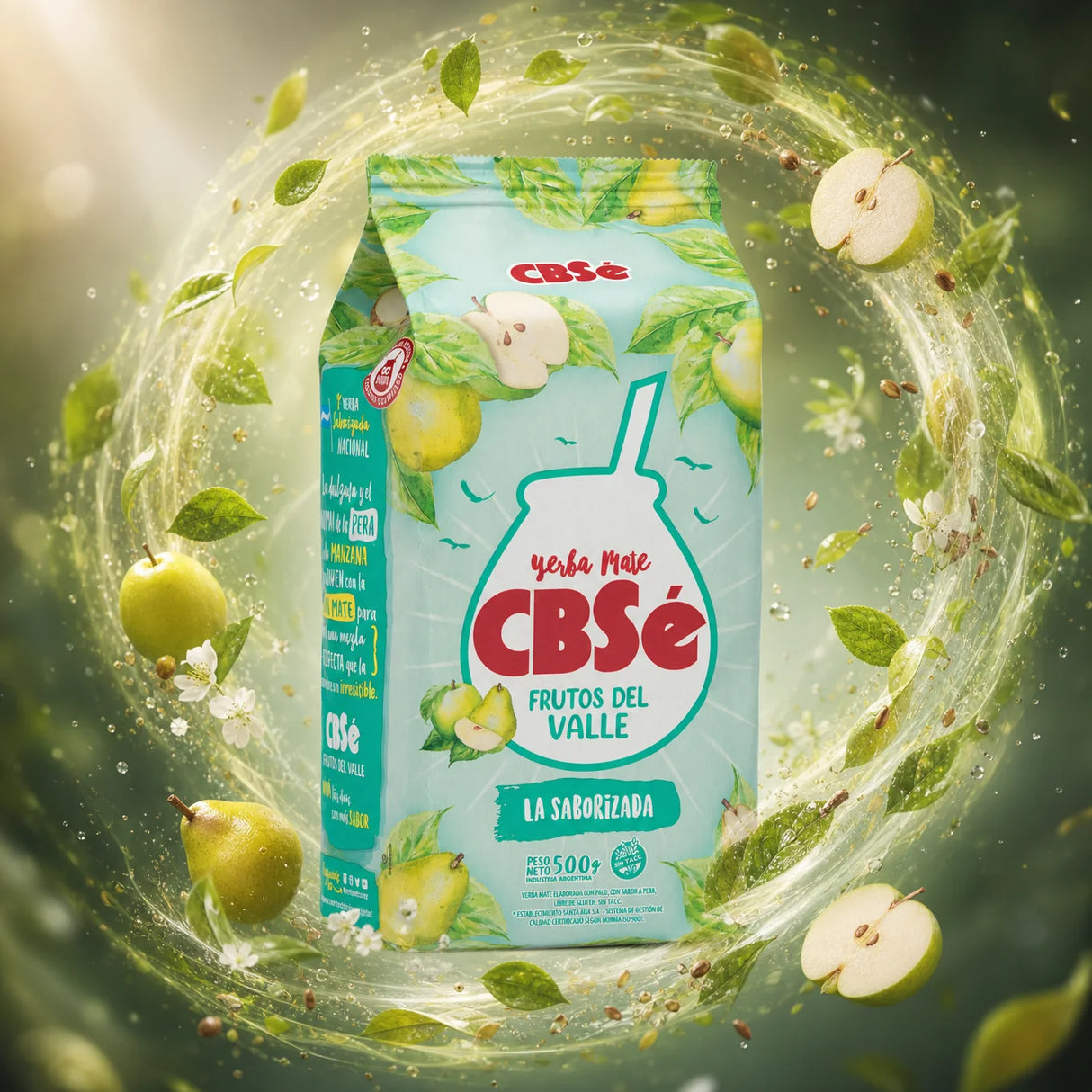 CBSé ceai de yerba mate • Fructe de pădure • 500 g