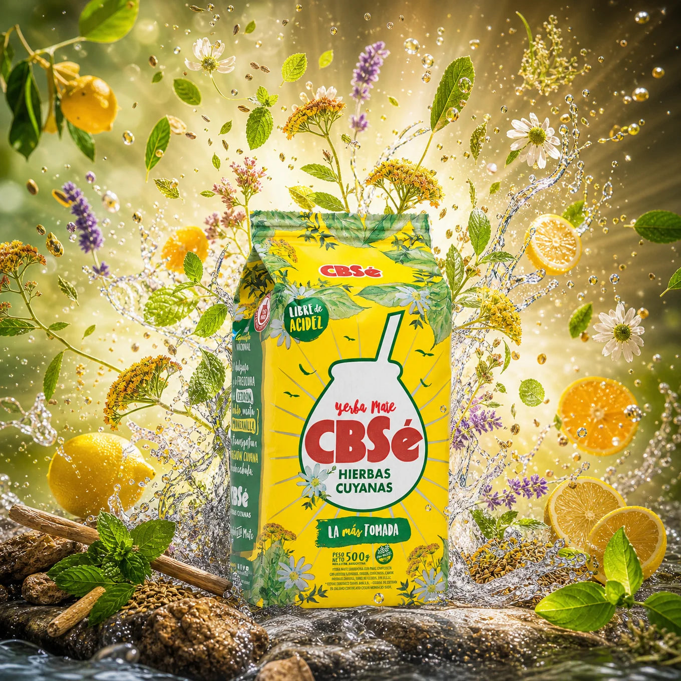 CBSé ceai de yerba mate • Fructe de pădure • 500 g