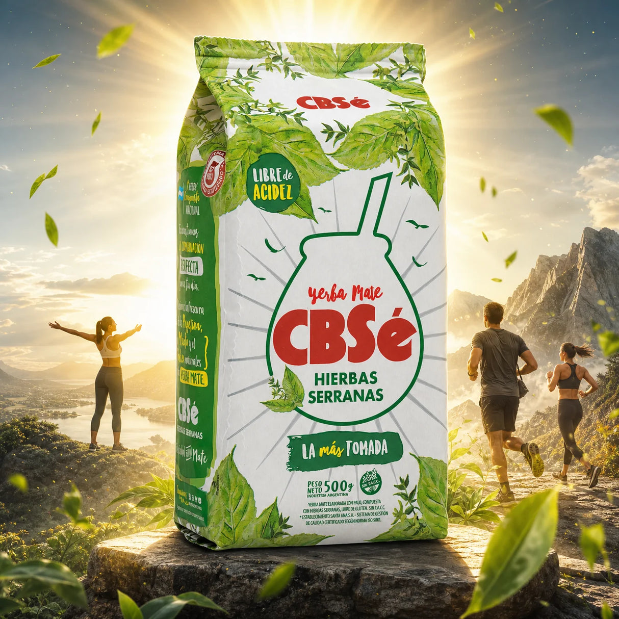 CBSé ceai de yerba mate • Fructe de pădure • 500 g
