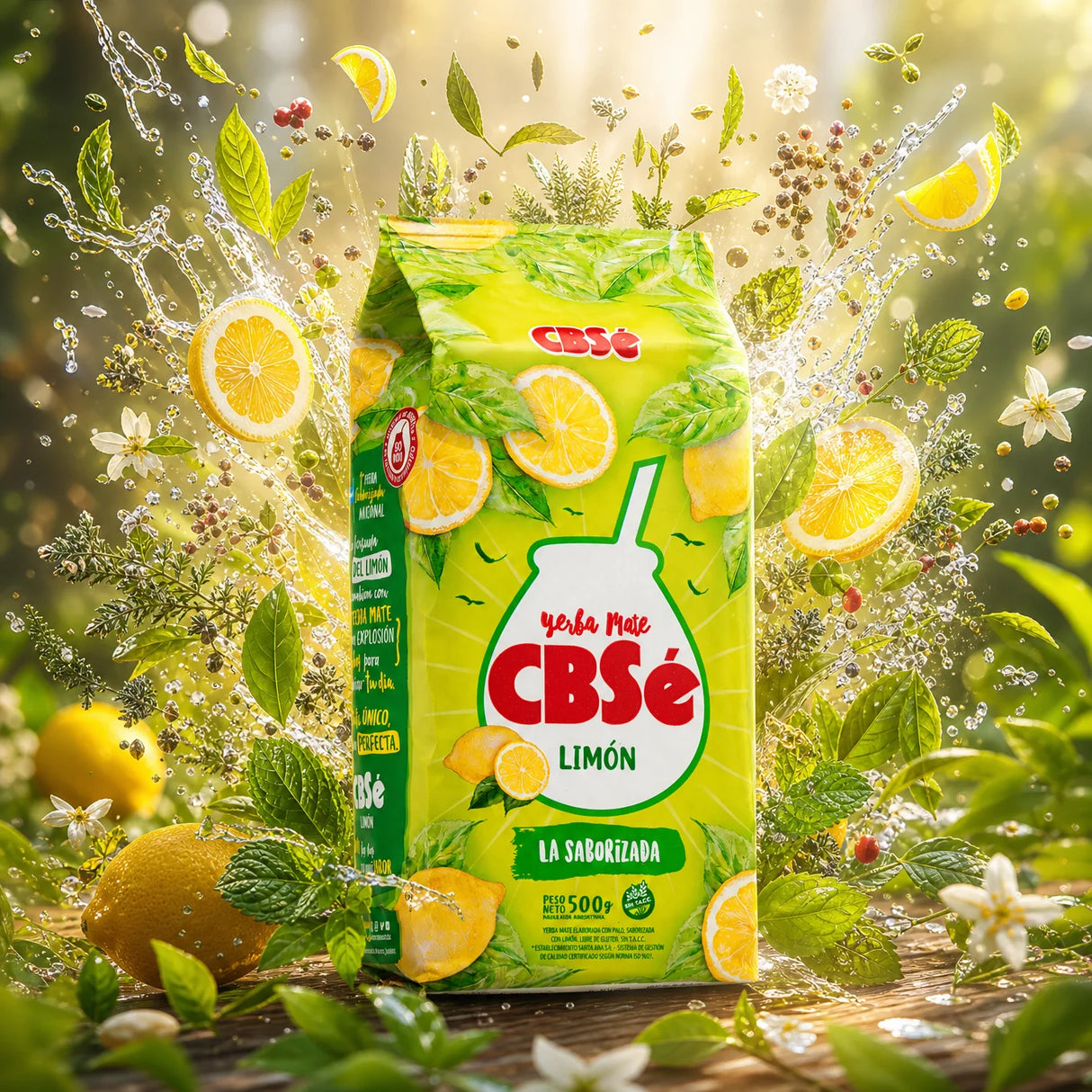 CBSé ceai de yerba mate • Fructe de pădure • 500 g
