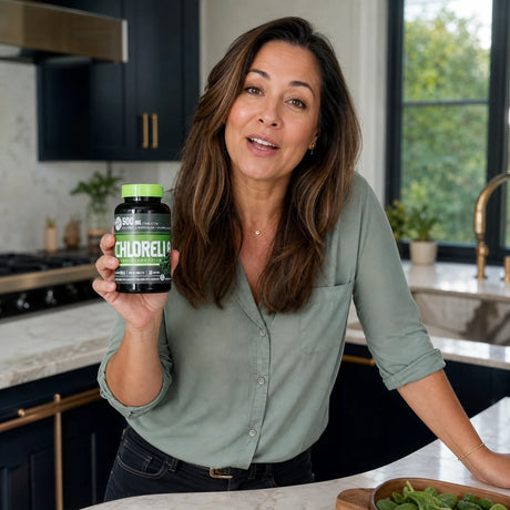Mannavita Chlorella • tablete de 500 mg • 180 buc.