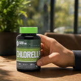 Mannavita Chlorella • tablete de 500 mg • 180 buc.