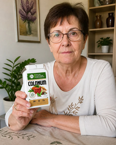 COLONUM capsule pentru curățarea colonului și refacerea florei intestinale • 100 capsule