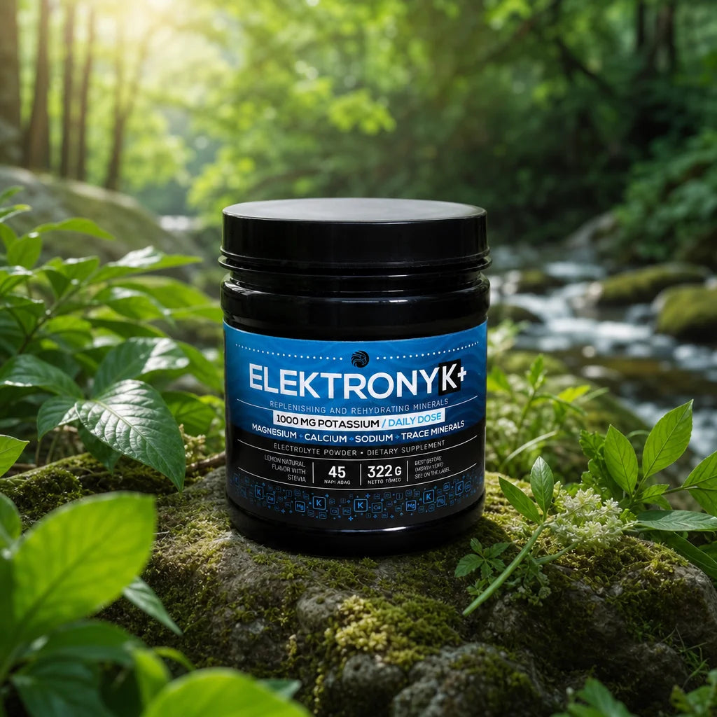 ElektronyK+ • Pudră electrolitică cu 1000 mg potasiu • 322g