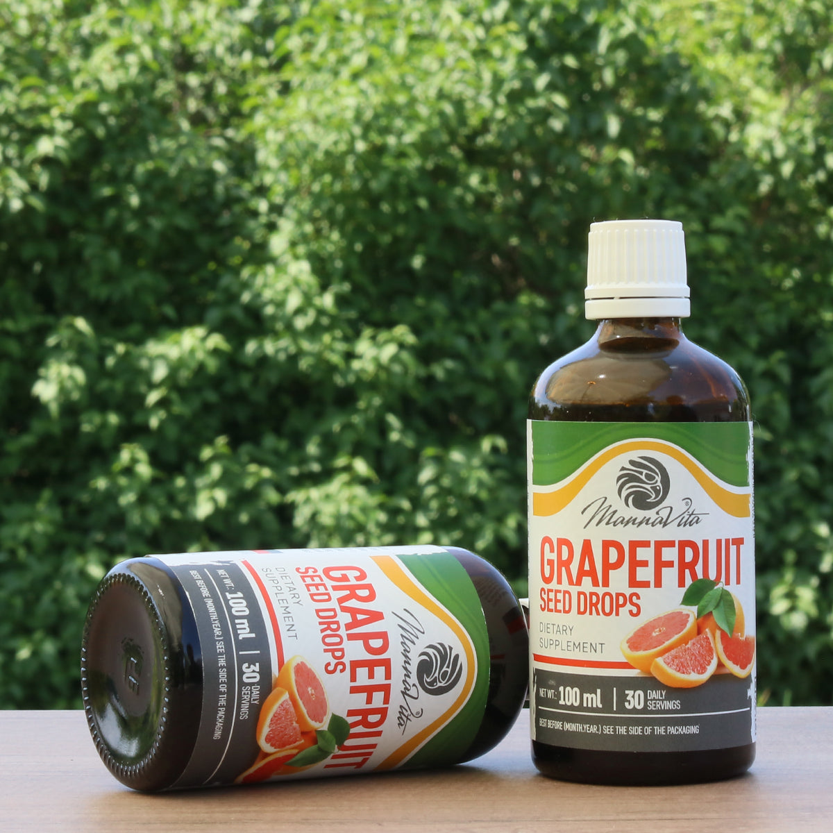 Picături cu extract din semințe de grepfrut Mannavita • 100 ml