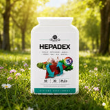 HEPADEX, complex pentru regenerarea Ficatului și îmbunătățirea sănătății Hepatice • 60 capsule