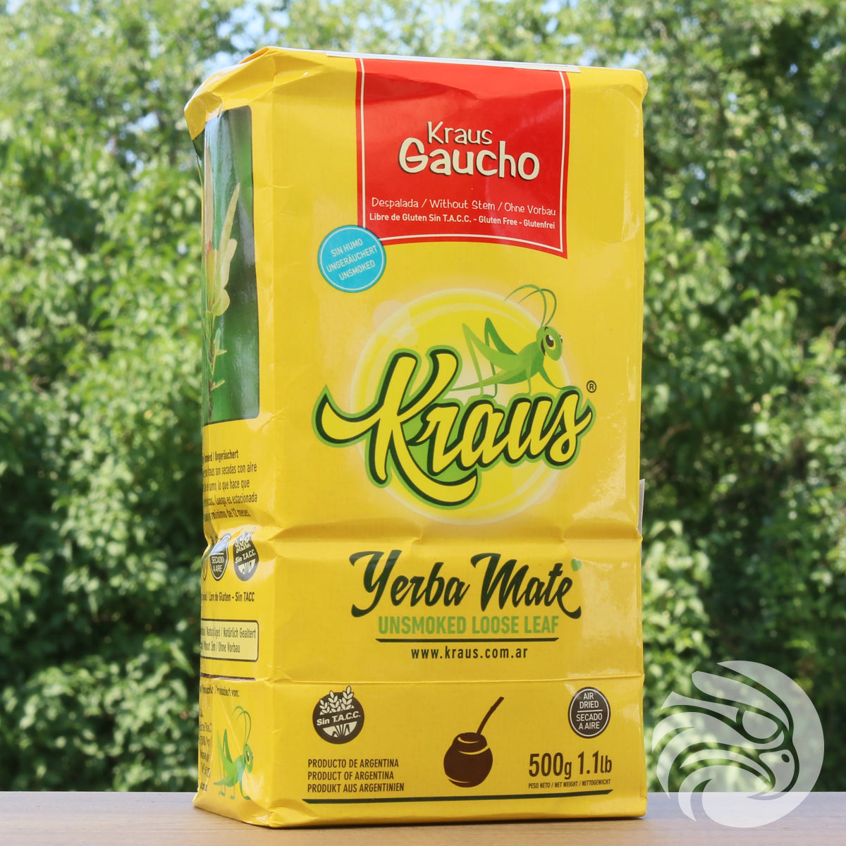 Kraus yerba mate • Gaucho, sin palo - Fără tulpini • 500 g