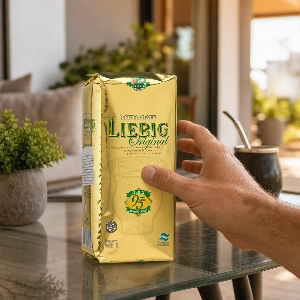Ceai de yerba mate Liebig Original • Elaborată cu palo • 500 g